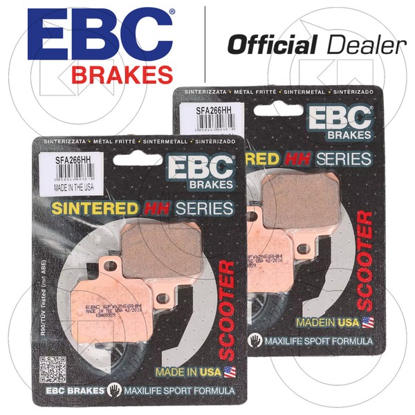 4 BremsbelÄGe Vorderseite EBC Sinterisiert Piaggio Beverly Cruiser 500 2013-image