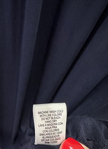 Zenana Outfitters Women’s Long Maxi Dress with Hidden Pockets - Size M Blue Tall - Picture 7 of 7