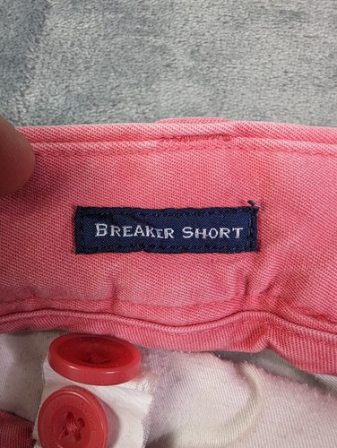 Vineyard Vines Shorts Mens 30 Breaker Chino Stretch Coral Pink Salmon Flat Golf - Picture 14 of 15