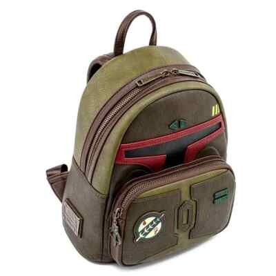 Loungefly Disney Star Wars Boba Fett Cosplay Mini Backpack  display picture 1
