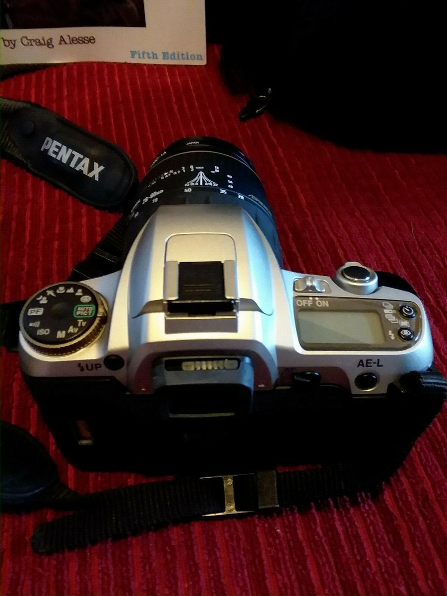 Pentax ZX-L 35mm SLR Film Camera w/manual and lots of lenses