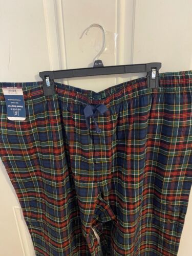 BRAND NEW MEN'S SIZE 2XL 44-46 GEORGE PLAID WOVEN FLANNEL PAJAMA PANTS - Picture 2 of 11