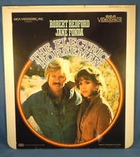 RCA CED VIDEODISC - THE ELECTRIC HORSEMAN with Robert Redford Jane Fonda
