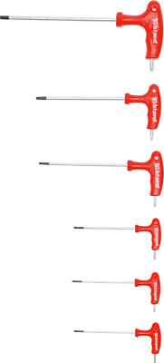 BGS T-Griff-Schraubendreher T10-15-20-25-30-40 TORX Schrauben Profil +Bohrung 