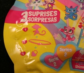 Fingerlings Minis - Series 2 - Blind Bag - 3 Surprises Each Bag - Purple Bag