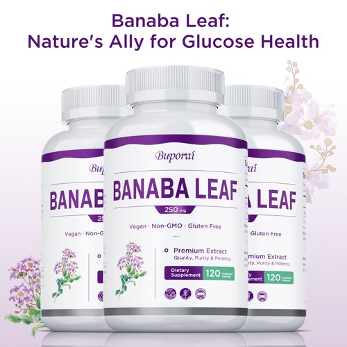 Banaba Leaf Extract - Support Healthy Blood Sugar Levels Highest Quality