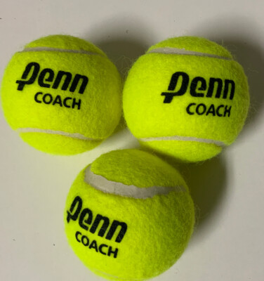   Penn Coach, Teaching Tennis Balls 3pk   As Shown