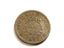Mozambique 1953 50 Centavos Coin