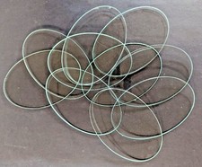 Precut Clear Glass 4 x 6 Ovals Ellipses for Stained Glass Mosaic