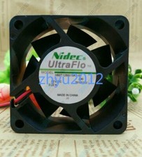 100 Test 1pc Nidec H60T12BS13A7-01Z90 6CM 12V 0.22A 2-wire Ant S9 Cooling Fan