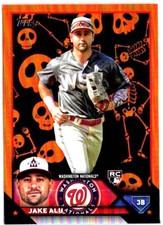 2023 Topps Update JAKE ALU (RC) #US25 Halloween Skeleton SP /50 NATIONALS