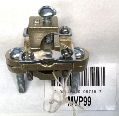 WESTGATE MVP99 DOUBLE GROUND GROUNDING CLAMP FEED FEEDTHROUGH