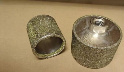 3'' Zero Tolerance grinding Drum core drill bit porcelain marble hole enlarge