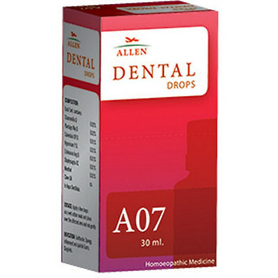 Allen A7 Dental Gotas (30ml) REMEDIO HOMEOPÁTICO + ENVÍO GRATIS - Imagen 1 de 4