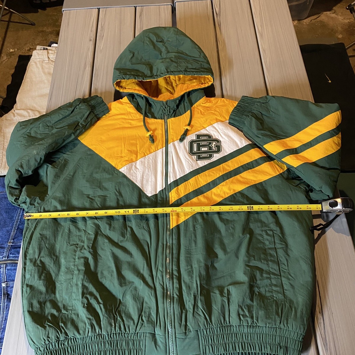 Mitchell & Ness NFL Green Bay Packers Puffer Jacket 90s