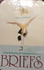 NEW JB Bloomers Briefs Black dance cheer skating volleyball Youth Small coverage