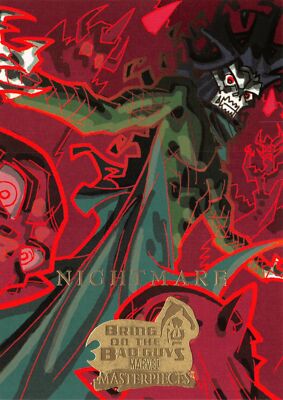 NIGHTMARE / Marvel Masterpieces Set 3 (UD 2008) BASE Trading Card #30