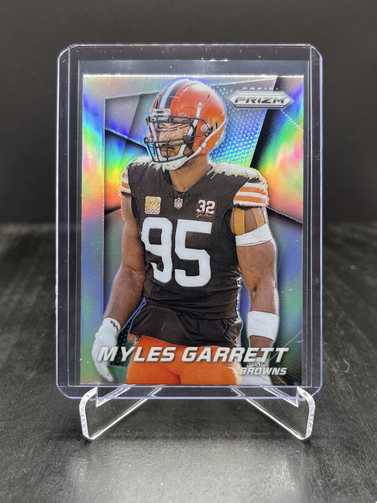 2024 Panini Prizm Football Myles Garrett Flashback Silver #8