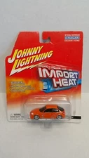 Johnny Lightning Import Heat Honda Civic Custom Orange HTF