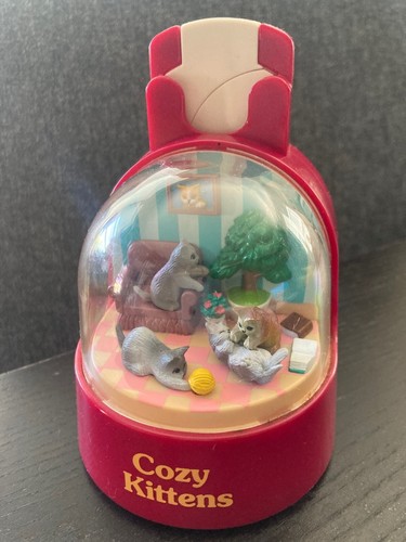 Rare Vintage Takara Cozy Kittens money box toy 1996 Collectable. NOT WORKING - Picture 1 of 5