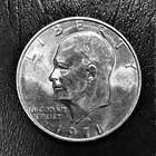 1971 D Bu Eisenhower Ike Dollar No Silver Uncirculated from Bank Roll