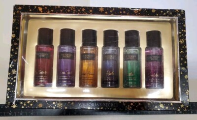 New Victoria Secret Gift Set 6 Mist Parfums Ultimate Fantasy Suduction, Love 
