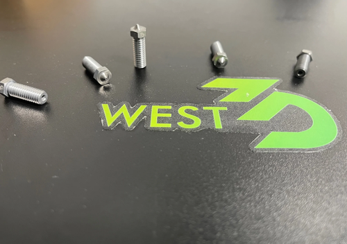 West3D's Undertaker Wolframcarbide Nozzle (V6, Volcano, Bambu, MK8, K1) - Bild 7 von 8