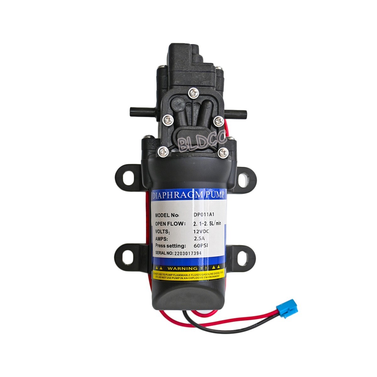 High Flow 60PSI Misting Pump Micro Electric Diaphragm Booste