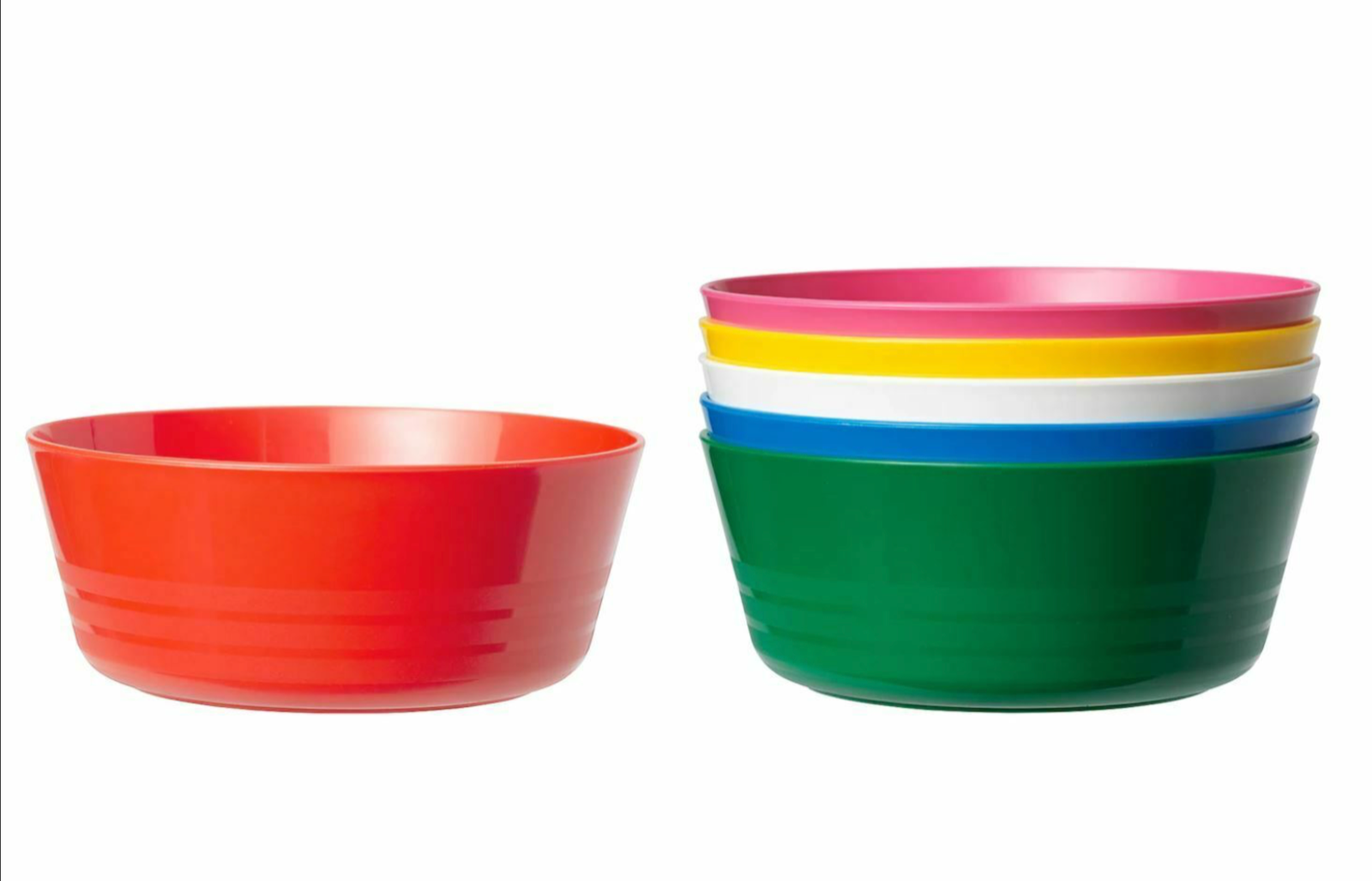 IKEA Kalas Children's Kids Plastic Plate Cups Bowls Cutlery *Old Design