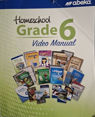 Abeka Grade 6 Homeschool Video Manual | eBay