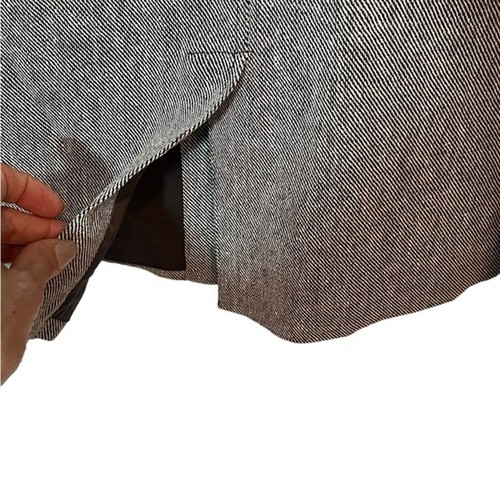 NWT Dialogue Women’s Grey Linen Blend Safari Jacket - Size 1X - Picture 6 of 7