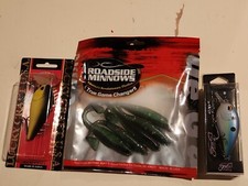 Bass Fishing Lure Lot New. Lucky Craft Fat CB SR, Jenko Fishing CD2 Sqare CB 
