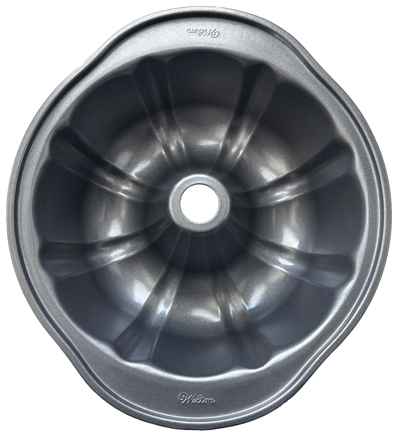 Wilton Perfect Results Premium Non-Stick 9.5 X 3.4 in Fluted Tube Ring Cake Pan