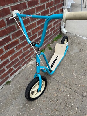 Vintage Super 1987 Mongoose Teal/Blue CR-MO 4130 Miniscoot Scooter