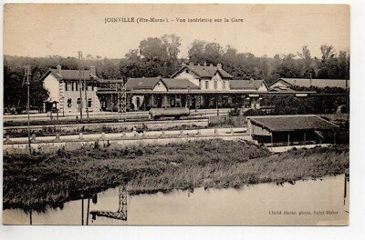 JOINVILLE Haute Marne CPA 52 der Bahnhof - Innenansicht