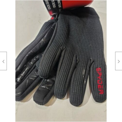 Spyder Core Conduct Touchscreen-Compatible Winter Gloves Black Size Lg