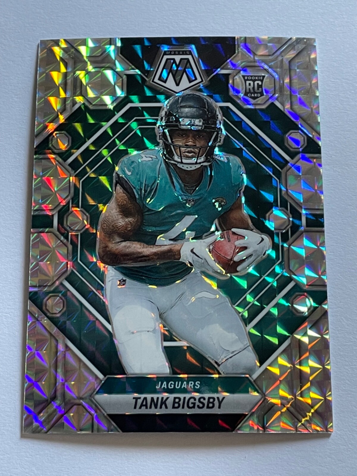 2023 Panini Mosaic Tank Bigsby #364 Mosaic Prizm RC Jacksonville Jaguars