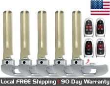 5x New Replacement Proxy Key Fob Remote Insert Blade For Select Hyundai Vehicles