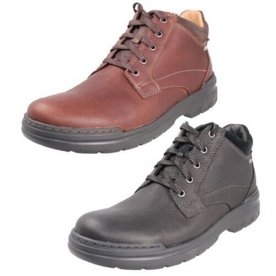 Clarks Rockie 2 Up GTX Mens Boots Mahogany UK 9