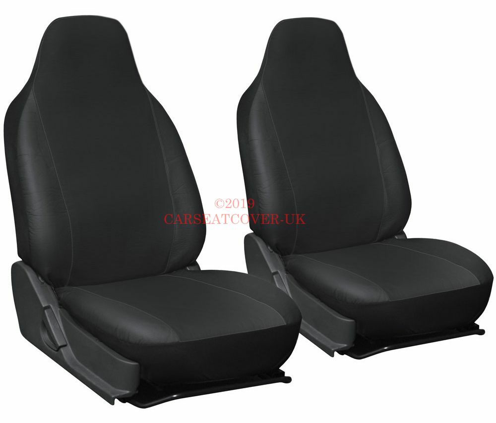 BLACK YS01 RECARO SPORTS CAR SEAT COVERS i TO FIT A VOLKSWAGEN AMAROK