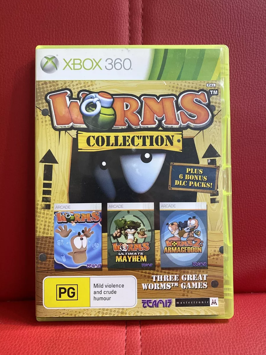 Jogo Worms Collection - Xbox 360