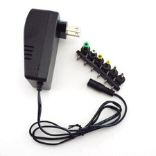 Adjustable 3v 5v 6v 7.5v 9v 12V 2.5A AC/DC Power supply Charger Adapter plug
