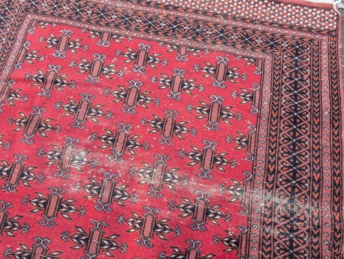 Tapis Oriental Tapis Persan Antique Carpet Pont Vintage 180 x 120 K19 - Photo 9 sur 18