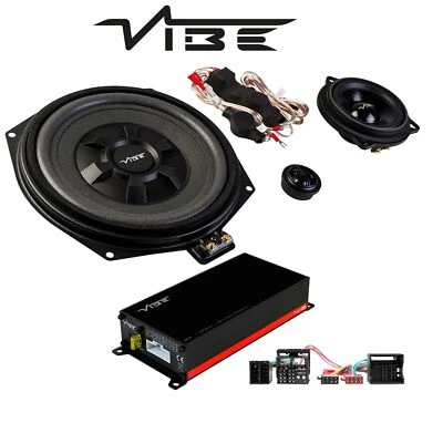 Vibe Car Amplifier + Subwoofer + Speaker Upgrade Kit for BMW 5 Series E60 E61