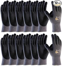 PIP MaxiFlex Ultimate Nitrile Micro-Foam Coated Gloves MEDIUM 12 pair (34-874/M)
