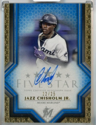 2023 Topps Jazz Chisholm Jr. Autograph