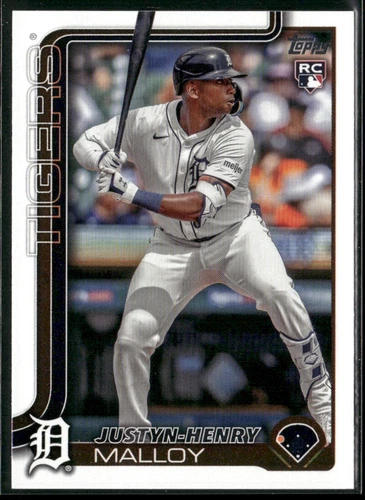 2025 Topps Topps Rookie Card #269 - Justyn-Henry Malloy - Tigers RC!
