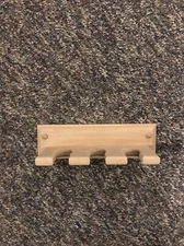 Baseball/Softball bat holder (3 Bats) (Made with oak wood)