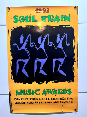 Poster: 1993 Soul Train Music Awards: original record store promo