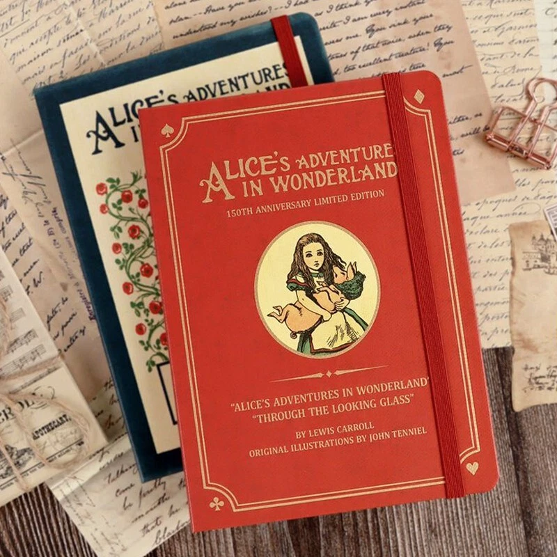 7321 design Alice RED Undated Planner Scheduler Organizer Diary Journal Korean Foto 4 de 4